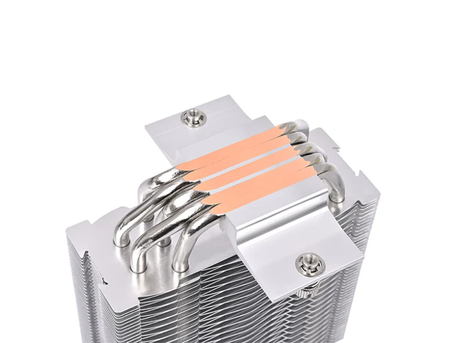 Thermaltake UX500 ARGB White CPU Cooler; 5xØ6mm Copper Heatpipes; 120mm PWM Fan; 700~1800 RPM; Intel/AMD Compatible; Single Tower; 260W TDP; White;...