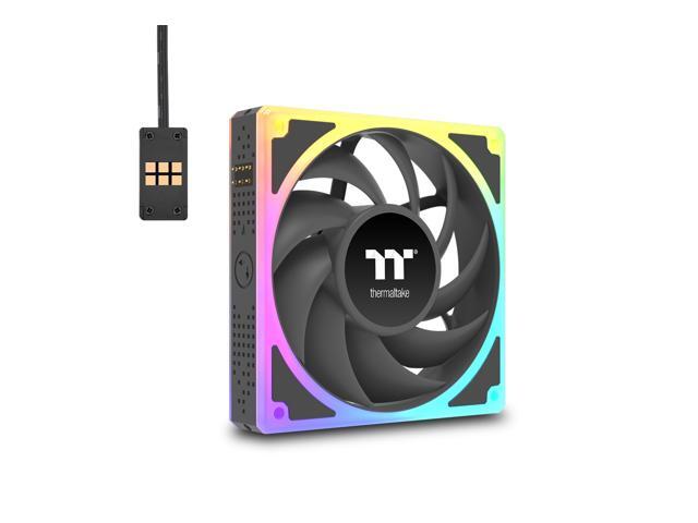 Thermaltake - Toughfan EX 120 ARGB Sync MagForce 2.0 3-Pack Fan - Black - image 3