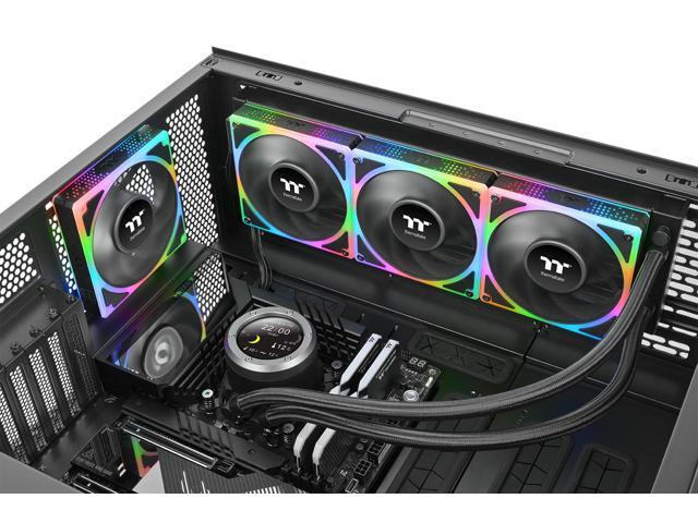 Thermaltake - Toughfan EX 120 ARGB Sync MagForce 2.0 3-Pack Fan - Black - image 10
