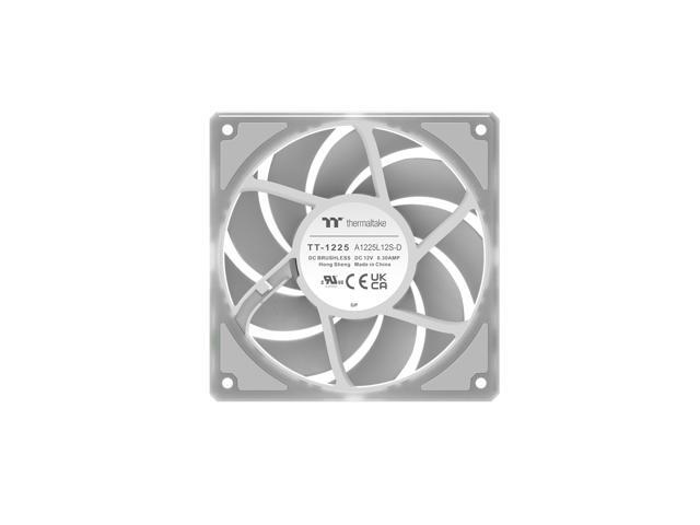 Thermaltake Toughfan EX 120 ARGB Sync; 120mm; PWM 500~2000 RPM; MagForce 2.0; 2.86mm-H2O Static Pressure; Airflow 59.34 CFM; Hydraulic Bearing; 5V...