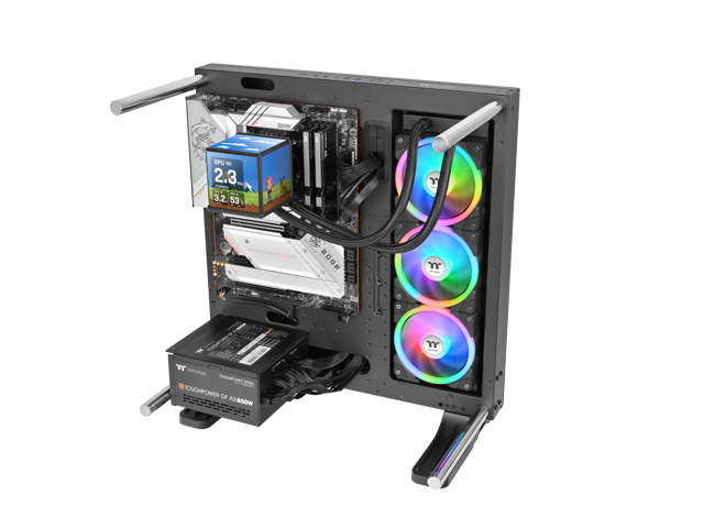 Thermaltake - Minecube 360 Ultra ARGB CPU AIO Liquid Cooler - Black - image 6
