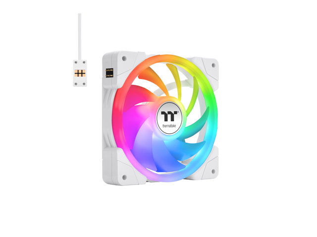 Thermaltake MINECUBE 360 Ultra CPU Liquid Cooler; Intel/AMD Compatible; 3x120mm 500~2000rpm SWAFAN EX ARGB; 360mm Radiator; MAGForce 2.0. 4x 3.95'...