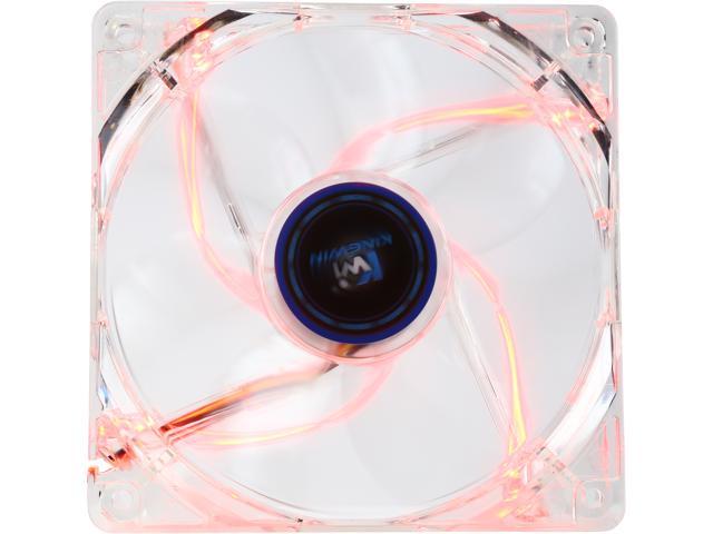KINGWIN CFR-012LB Red LED 120 x 120 x 25 mm long life bearing case fan