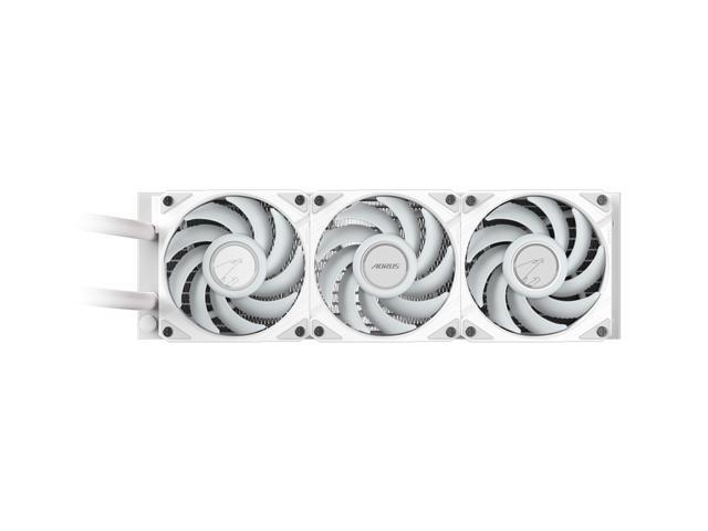 AORUS WATERFORCE II 360 ICE Liquid CPU Cooler, 360mm Radiator with 3x120mm low noise ARGB Fans, compatible with Intel LGA1700, 1851 and AMD AM5...