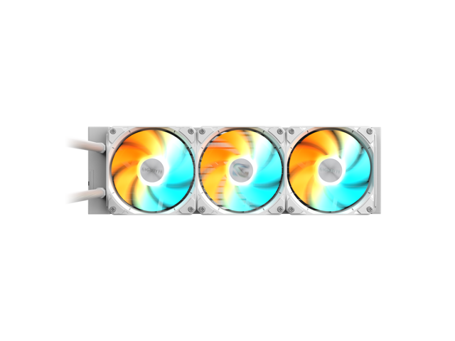 GIGABYTE GAMING 360 ICE liquid CPU Cooler, 360mm Radiator with 3x 120mm low noise ARGB Fans, compatible with Intel LGA 1851, 1700, 115X, 1200, and...