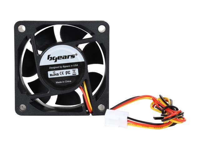 Bgears b-Blaster 60mm 2 ball bearing High speed 5500 RPM High Airflow 40 CFM 3pin 3wire 12VDC fan.