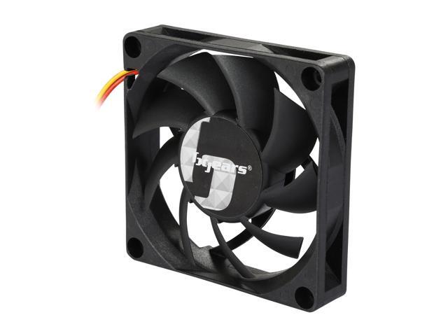Bgears b-Blaster 70mm 2 ball bearing High speed 4500 RPM High Airflow 48 CFM 3pin 3wire 12VDC fan.