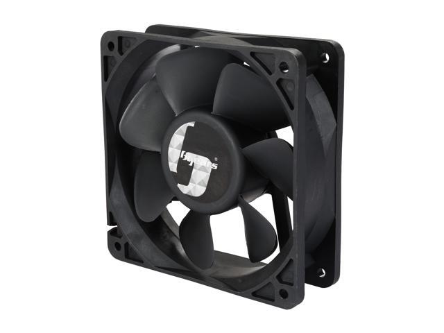 Bgears b-Blaster 120x38mm 2 ball bearing High Speed 4500 RPM High Airflow 218 CFM 3pin 3wire 12VDC fan.