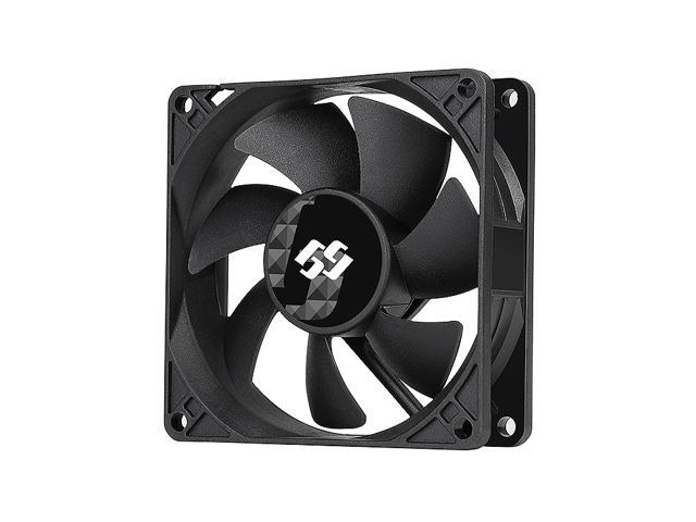Bgears b-BlasterPWM 80mm 2 ball bearing PWM fan with speed range from 600 to 5000 RPM AirFlow 98 CFM 4pin 4wire PWM 12VDC fan.