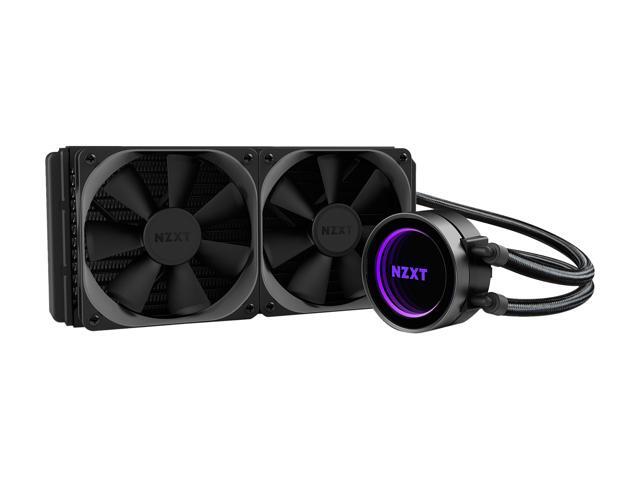 NZXT Kraken X52 240mm - All-In-One RGB CPU Liquid Cooler - CAM-Powered - Infinity Mirror Design - Performance Engineered Pump - Reinforced Extended...