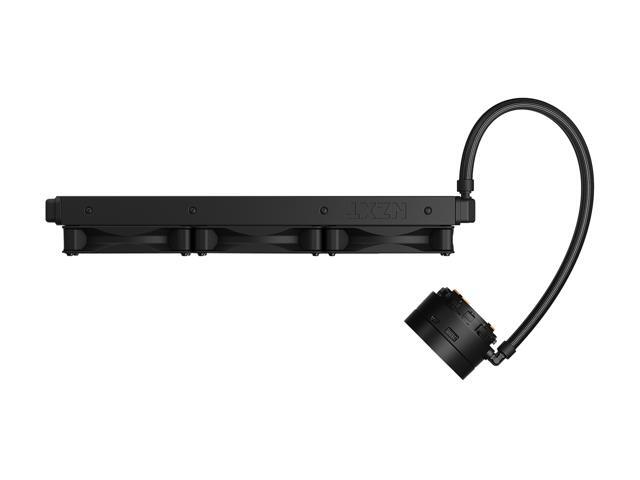 NZXT Kraken X63 280mm - RL-KRX63-01 - AIO RGB CPU Liquid Cooler - Rotating Infinity Mirror Design - Improved Pump - Powered By CAM V4 - RGB...