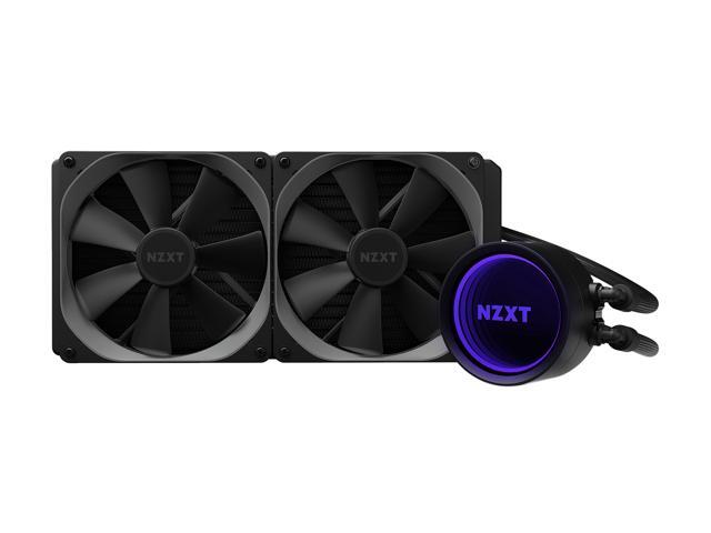 NZXT Kraken X63 280mm - RL-KRX63-01 - AIO RGB CPU Liquid Cooler - Rotating Infinity Mirror Design - Improved Pump - Powered By CAM V4 - RGB...