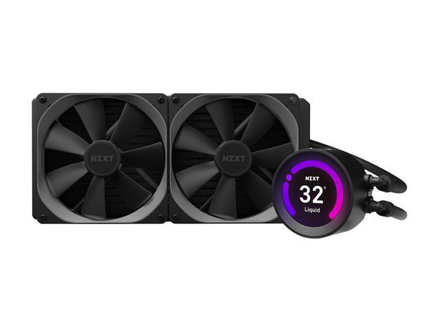 NZXT Kraken Z Series Z63 280mm - RL-KRZ63-01 - AIO RGB CPU Liquid Cooler - Customizable LCD Display - Improved Pump - Powered by CAM V4 - RGB...