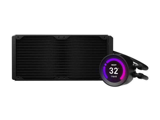 NZXT Kraken Z Series Z63 280mm - RL-KRZ63-01 - AIO RGB CPU Liquid Cooler - Customizable LCD Display - Improved Pump - Powered by CAM V4 - RGB...