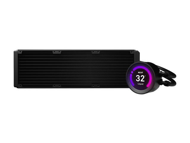 NZXT Kraken Z Series Z73 360mm - RL-KRZ73-01 - AIO RGB CPU Liquid Cooler - Customizable LCD Display - Improved Pump - Powered by CAM V4 - RGB...