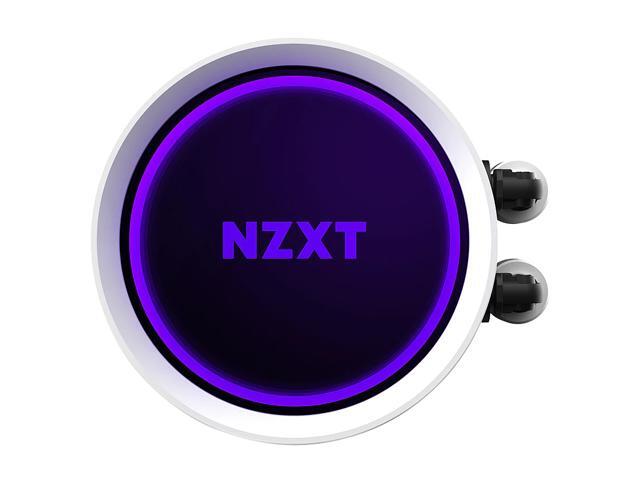NZXT Kraken X63 RGB 280mm - RL-KRX63-RW - AIO RGB CPU Liquid Cooler - Rotating Infinity Mirror Design - Powered By CAM V4 - RGB Connector - 2 x Aer...