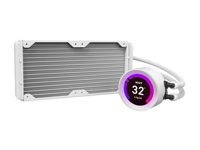 NZXT Kraken Z53 240mm Liquid Cooler with LCD Display LGA 1700 compatible - White