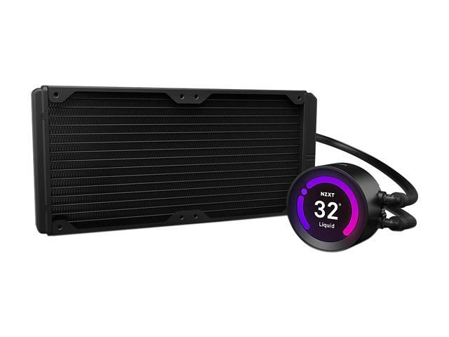 NZXT Kraken Z63 280mm Liquid Cooler with LCD Display LGA 1700 Compatible - Black
