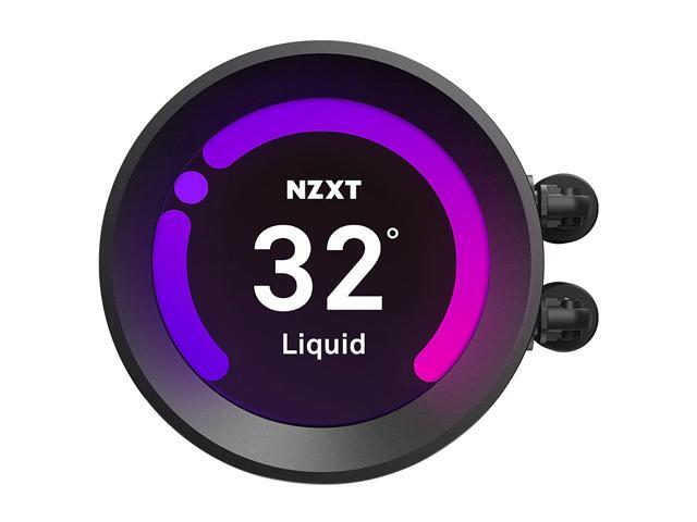 NZXT Kraken Z63 280mm Liquid Cooler with LCD Display LGA 1700 Compatible - Black