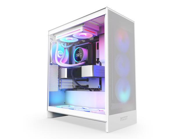 NZXT - Kraken Elite RGB 240mm 2024 Radiator (1x Single-Frame RGB Core Fan) Liquid Cooler with 2.72" 60FPS Display - White - image 8