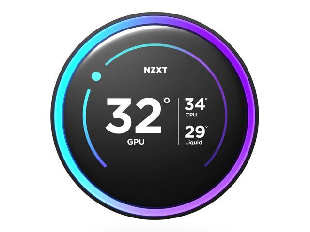 NZXT - Kraken Elite 360mm 2024 Radiator Liquid Cooler (3 x 120mm F Fans) with 2.72" IPS Display - Black - image 3