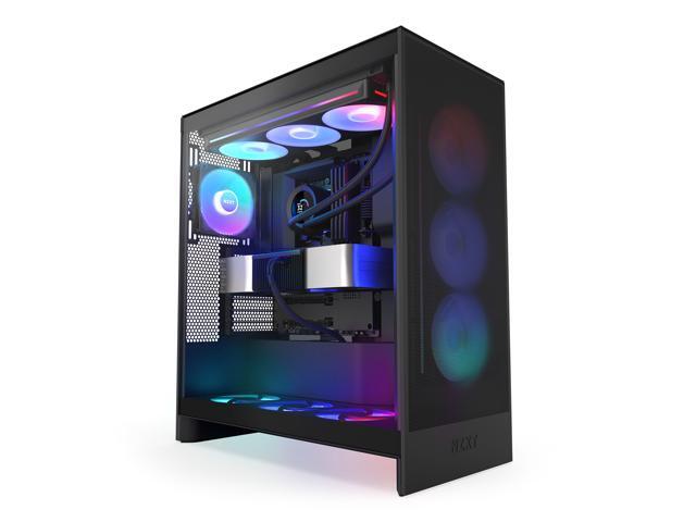 NZXT - Kraken Plus RGB 360mm Radiator CPU Liquid Cooler (1 x F360 RGB Core single-frame fan) with 1.54" Square LCD - Black - image 5
