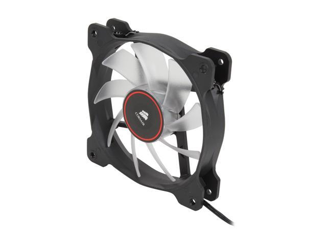 Corsair Air Series AF120 LED 120mm Quiet Edition High Airflow Fan Single Pack - Red (CO-9050015-RLED)
