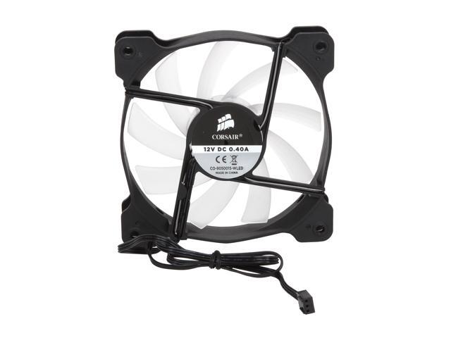 Corsair Air Series AF120 LED 120mm Quiet Edition High Airflow Fan Single Pack - White (CO-9050015-WLED)