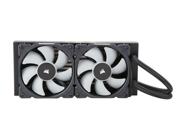 Corsair Hydro Series H100i PRO Low Noise 240mm RGB Water/Liquid CPU Cooler 240mm (CW-9060033-WW) Support Intel LGA 1200, 2066, AMD AM4