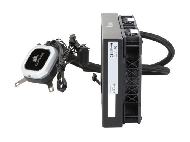 Corsair Hydro Series H100i PRO Low Noise 240mm RGB Water/Liquid CPU Cooler 240mm (CW-9060033-WW) Support Intel LGA 1200, 2066, AMD AM4