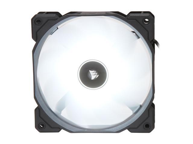 Corsair AF Series AF120 LED (2018) CO-9050082-WW White LED Case Fan, 3-Pack.