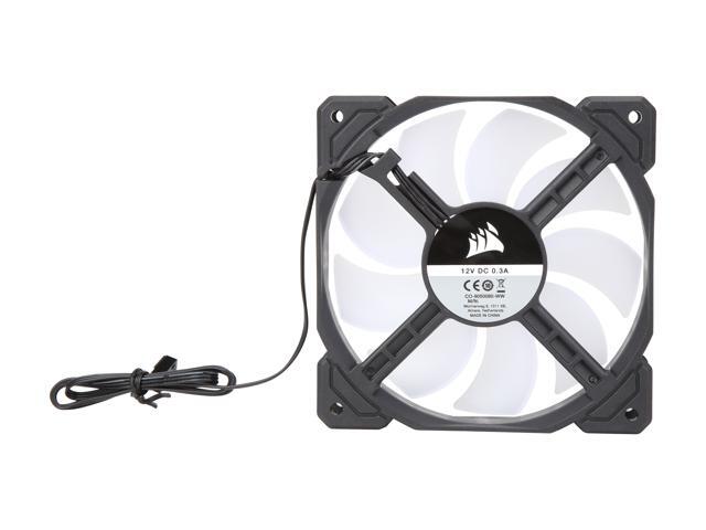 Corsair AF Series AF120 LED (2018) CO-9050083-WW Red LED Case Fan, 3-Pack.