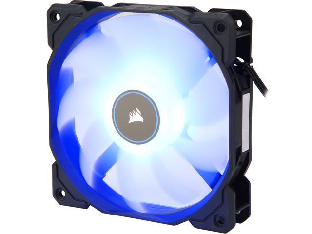 Corsair AF Series AF120 LED (2018) CO-9050084-WW Blue LED Case Fan, 3-Pack.