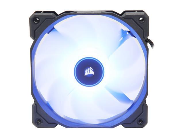Corsair AF Series AF120 LED (2018) CO-9050084-WW Blue LED Case Fan, 3-Pack.