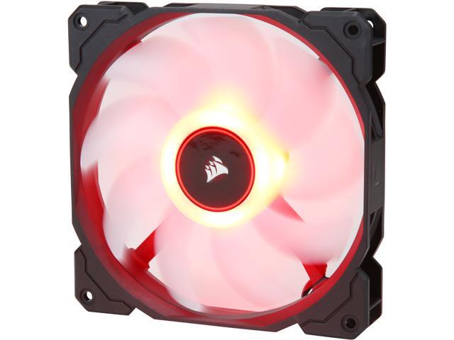 Corsair AF Series AF140 LED (2018) CO-9050086-WW Red LED Case Fan, Single Pack