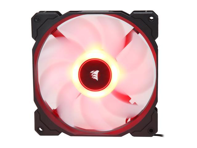 Corsair AF Series AF140 LED (2018) CO-9050089-WW Red LED Case Fan, 2-Pack