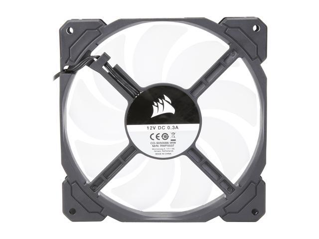 Corsair AF Series AF140 LED (2018) CO-9050089-WW Red LED Case Fan, 2-Pack