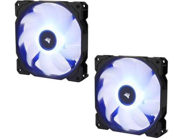 Corsair AF Series AF140 LED (2018) CO-9050090-WW Blue LED Case Fan, 2-Pack