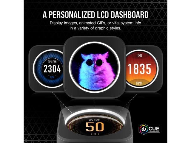 CORSAIR iCUE H170i ELITE LCD 420mm Liquid CPU Cooler