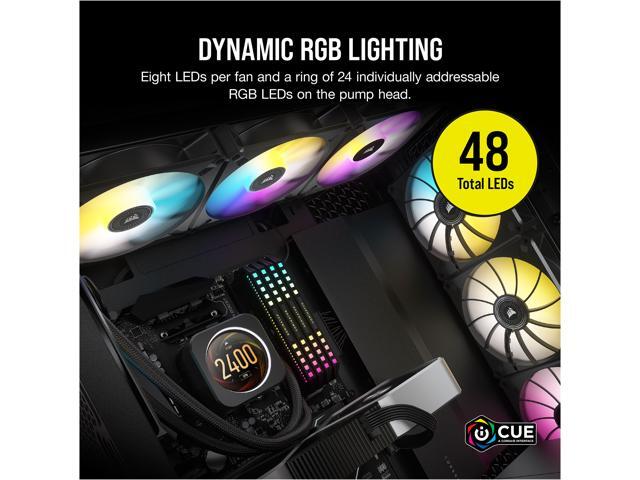 CORSAIR iCUE H170i ELITE LCD 420mm Liquid CPU Cooler