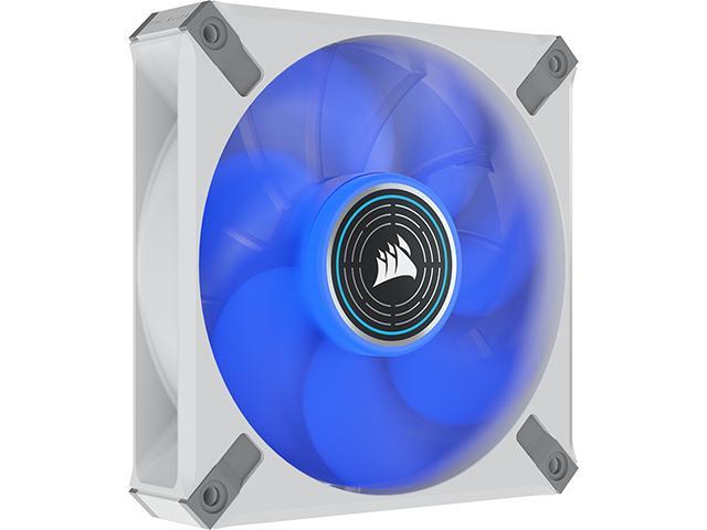CORSAIR ML120 LED ELITE Blue Premium 120mm PWM Magnetic Levitation Fan - White