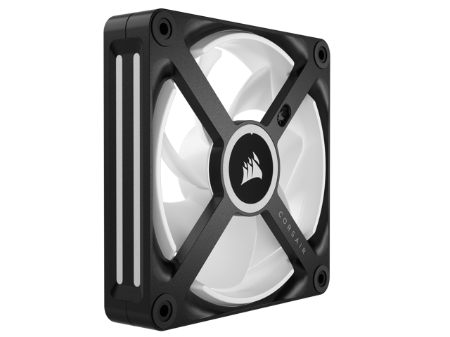 CORSAIR - iCUE LINK QX120 RGB 120mm PWM Computer Case Fan with iCUE LINK System Hub Kit (3-pack) - Black - image 9