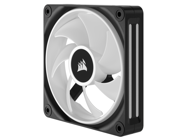 CORSAIR - iCUE LINK QX120 RGB 120mm PWM Computer Case Fan with iCUE LINK System Hub Kit (3-pack) - Black - image 11