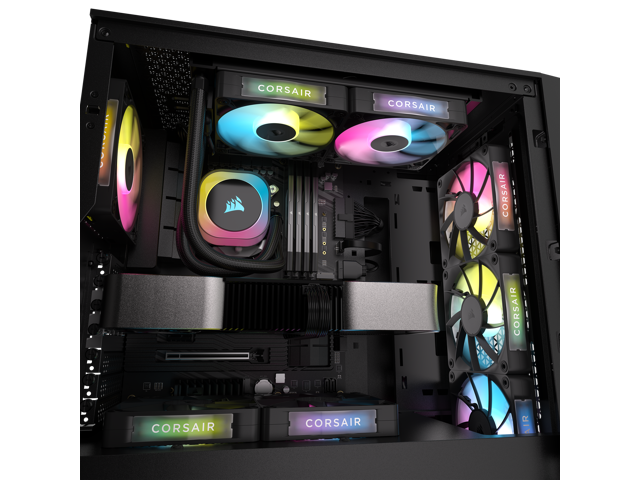 CORSAIR - iCUE LINK RX120 RGB 120mm PWM Computer Case Expansion Fan - Black - image 8