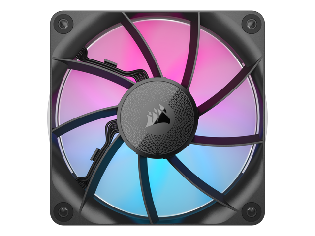 CORSAIR - iCUE LINK RX120 RGB 120mm PWM Computer Case Expansion Fan - Black - image 5