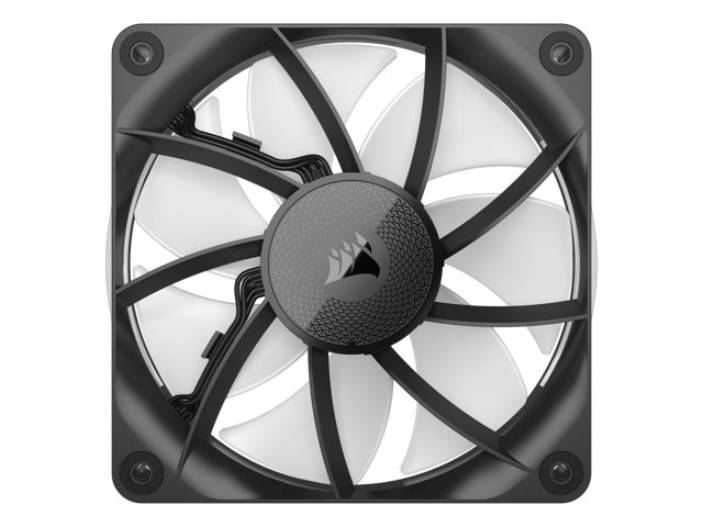 CORSAIR - iCUE LINK RX120 RGB 120mm PWM Computer Case Fan Starter Kit (3-pack) - Black - image 12