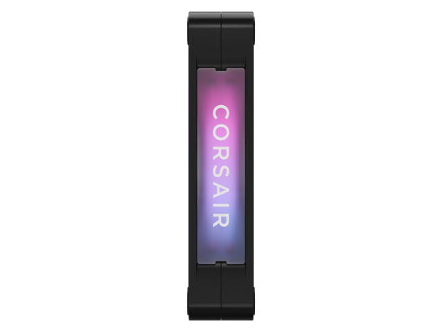 CORSAIR - iCUE LINK RX120 RGB 120mm PWM Computer Case Fan Starter Kit (3-pack) - Black - image 8