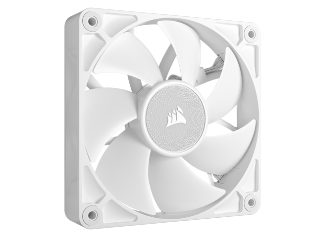 CORSAIR - iCUE LINK RX120 RGB 120mm PWM Computer Case Fan Starter Kit (3-pack) - White - image 11
