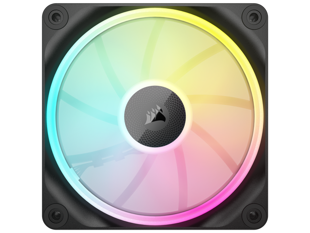 CORSAIR - CUE LINK LX120 RGB 120mm PWM Fans Starter Kit (3-pack) - Black - image 3