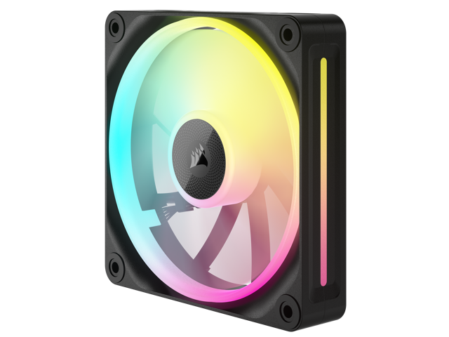 CORSAIR - CUE LINK LX120 RGB 120mm PWM Fans Starter Kit (3-pack) - Black - image 8